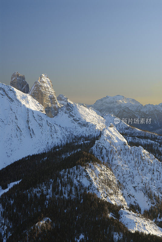 Bosconero集团(Dolomites -意大利)